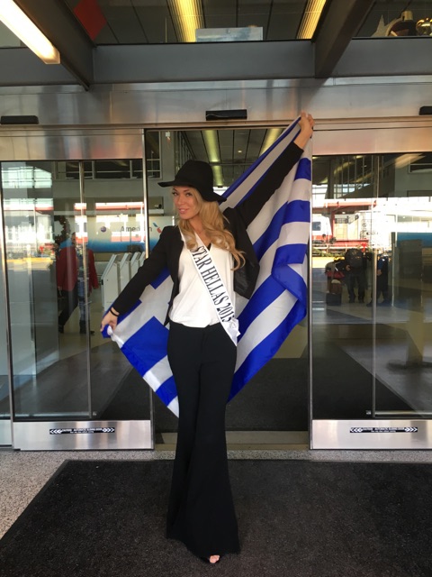 Star Hellas and Candidate for Miss World Met with HANC’S President Bill Mataragas