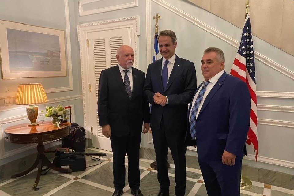 Reception in Honor of Prime Minister of Hellas Kyriakos Mitsotakis